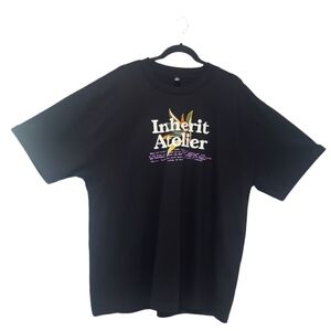 Ascolour Inherit Atelier Black Tee Shirt Size XL